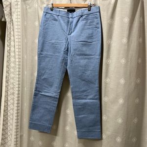 Banana republic chambray stretch pants 4S